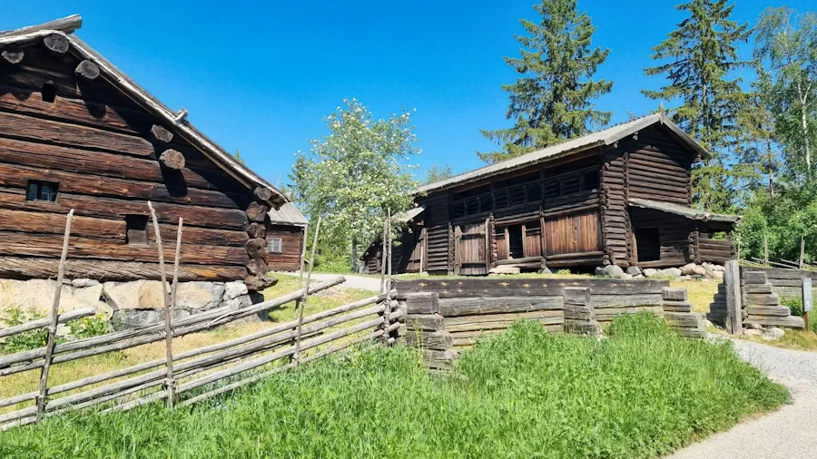 skansen byggnader